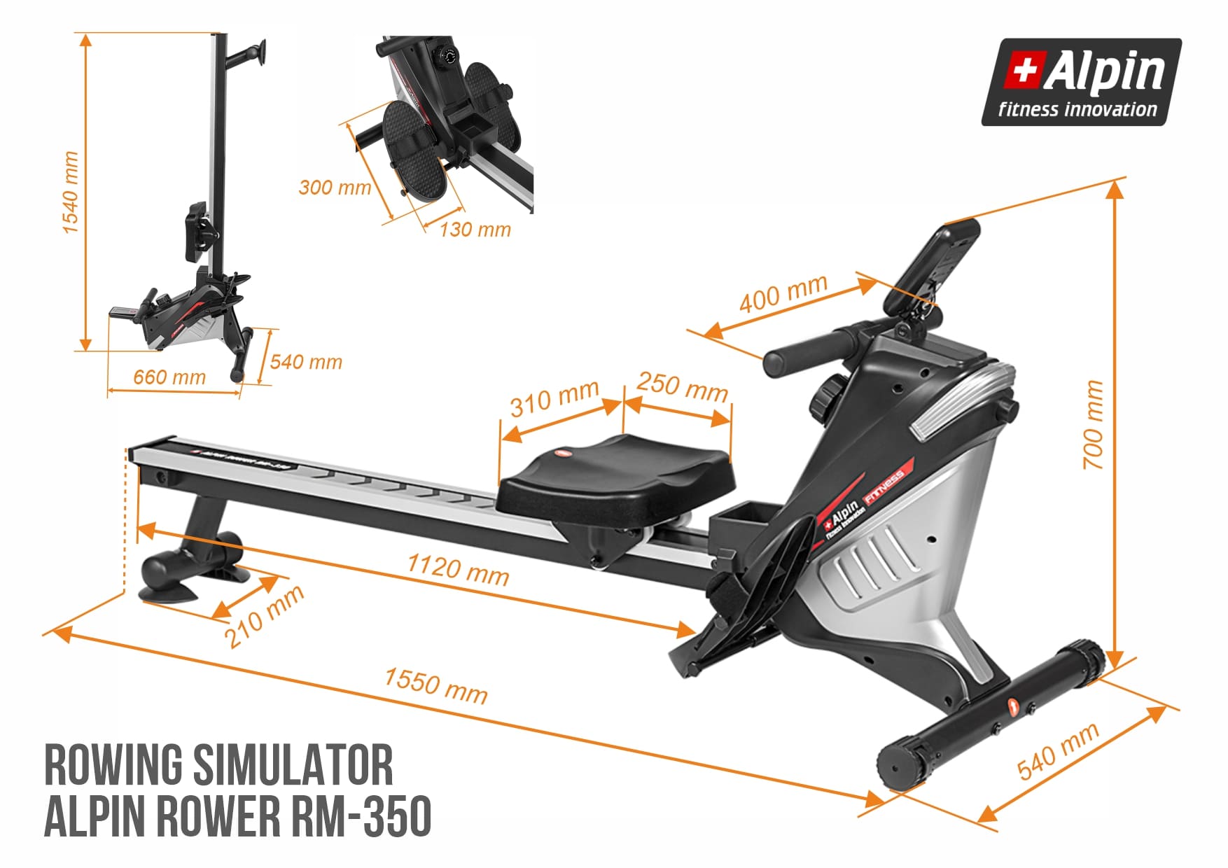 Alpin Rower RM-350