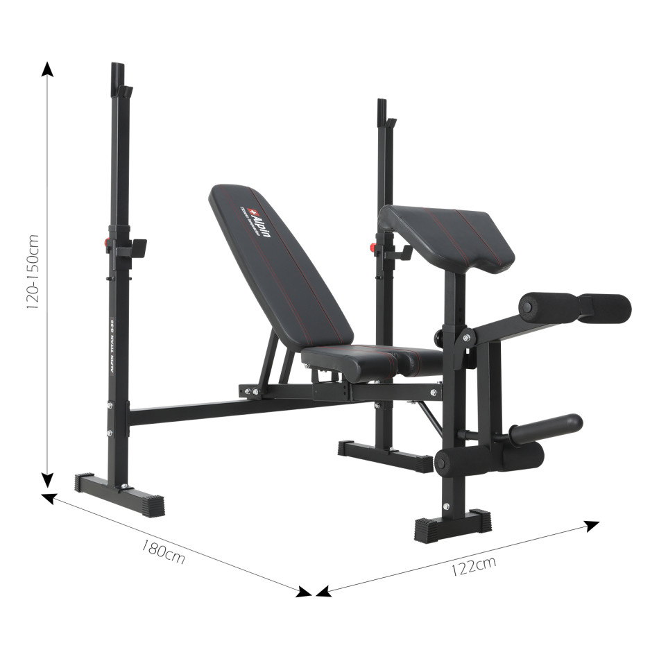 Скамья под штангу  Alpin Titan G-50 - фото9, картинка9 Скамья под штангу  Alpin Titan G-50 - фото9