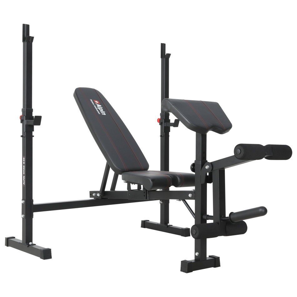 Скамья под штангу  Alpin Titan G-50 - фото, картинка Скамья под штангу  Alpin Titan G-50 - фото