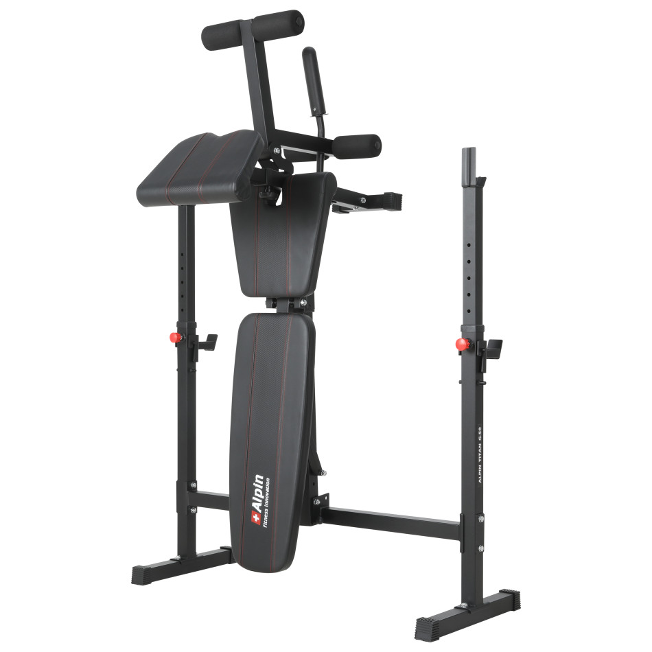 Скамья под штангу  Alpin Titan G-50 - фото4, картинка4 Скамья под штангу  Alpin Titan G-50 - фото4