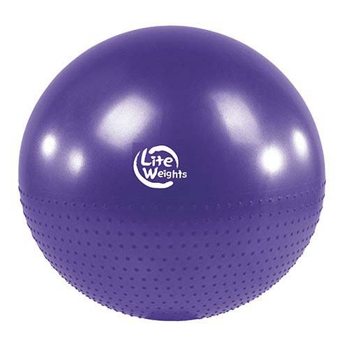 Мяч гимнастический+массажный Lite Weights 75 см BB010-30